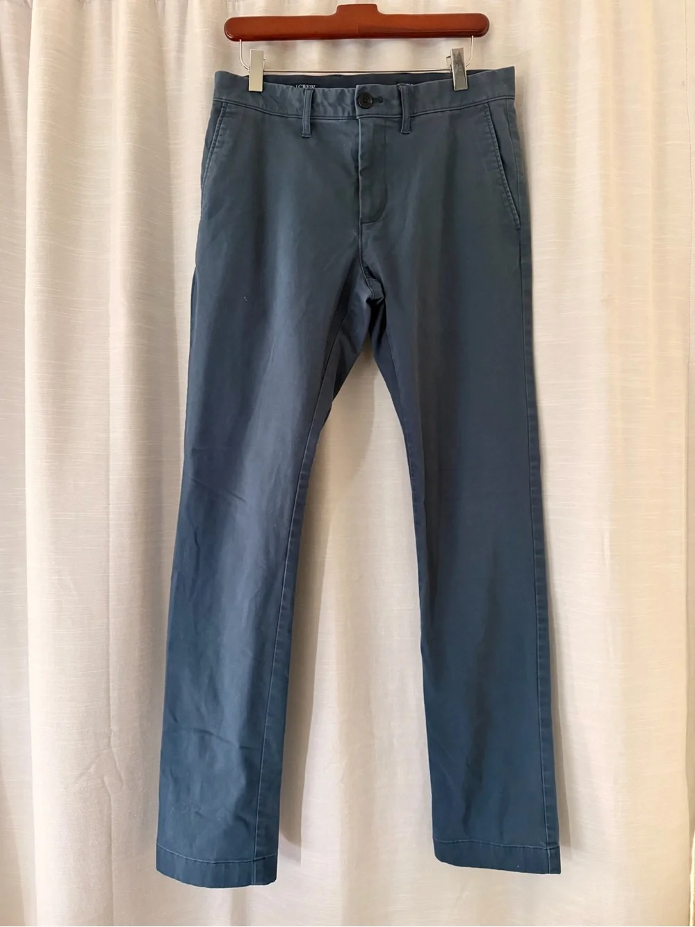 J. Crew Men's Chinos in Slate Blue